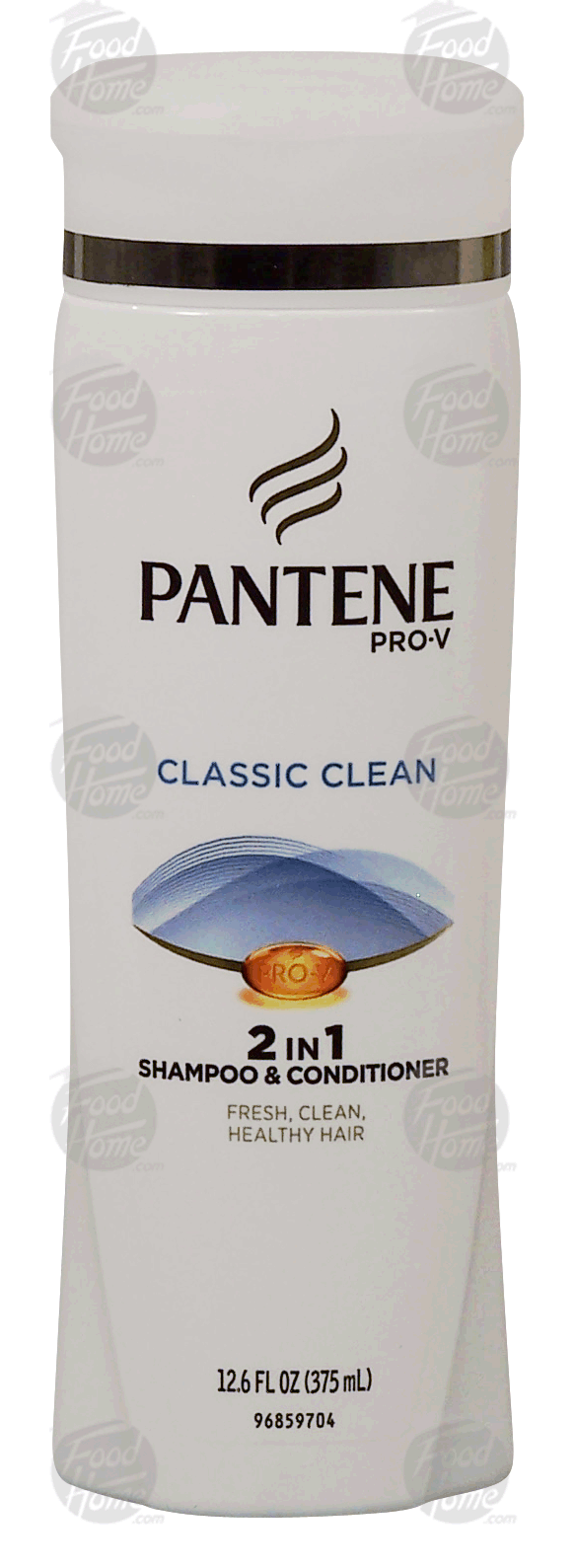 Pantene Pro-V classic clean shampoo & conditioner, 2 in1, gently cleanses and conditions hair for a healthy shine Full-Size Picture